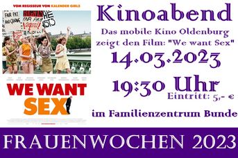 Kinoabend: "We want Sex"