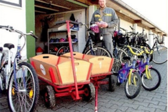 Fahrradverleih Graef´s Garagen in Bensersiel