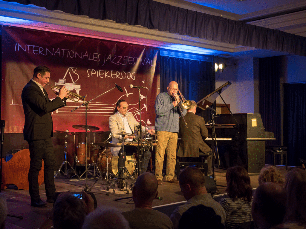 Auftritt einer Jazzgruppe beim Jazzfestival auf Spiekeroog